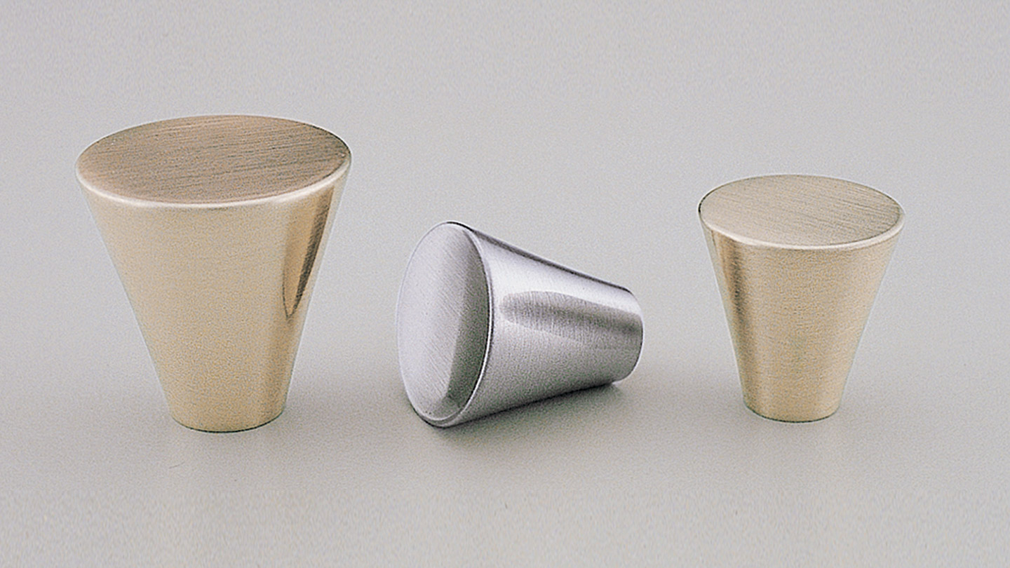 BK80 CONE CONE round knob flat top and tapered : Kethy